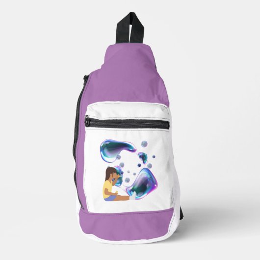 zeepbel sling bag (Voorkant)