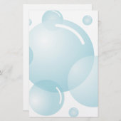 Zeepbellen Briefpapier (Voorkant / Achterkant)
