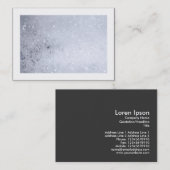 Zeepbellen (omrand) visitekaartje (Voorkant / Achterkant)