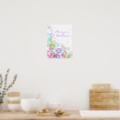 Zeepbellen Poster (Keuken)