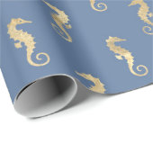 Zeepeerd Goud Glans Effect Inpakpapier (Rol Hoek)