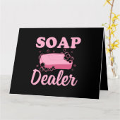 Zeephandelaar cosmetische zeep kaart (Gele Bloem)