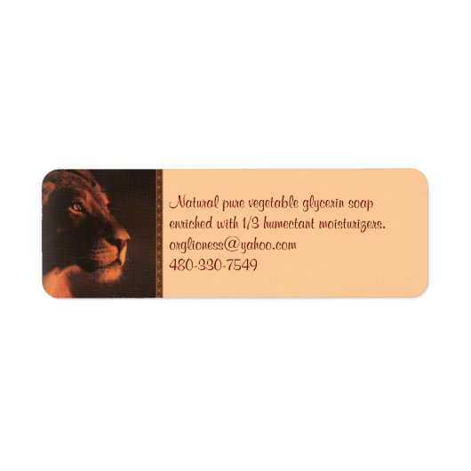 Zeeplabel Etiket (Voorkant)