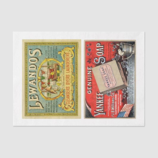 Zeeplabels 16 10x15 ontkoppeling tissuepapier (Voorkant)