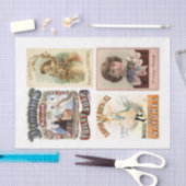 Zeeplabels 17 10x15 ontkoppeling tissuepapier (Craft)