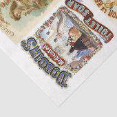 Zeeplabels 17 10x15 ontkoppeling tissuepapier (Detail)