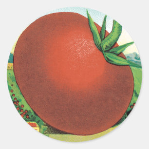  zeeppaket, Burt's snoeptomaat Ronde Sticker