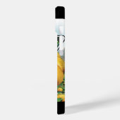  zeeppaketiket art, pompoen Case-Mate iPhone case (Achterkant / Links)