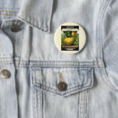  zeeppaketiket Art Yellow Summer Squash Ronde Button 5,7 Cm (In situ)