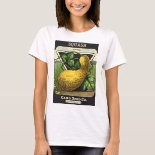 zeeppaketiket Art Yellow Summer Squash T-shirt