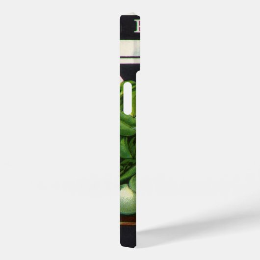  zeeppaketiket Kunst, blikbalbonen Case-Mate iPhone Case (Achterkant / Rechts)