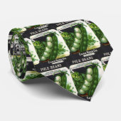 zeeppaketiket Kunst, blikbalbonen Stropdas (Opgerold)