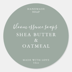 Zeepschroeven Ronde Sticker