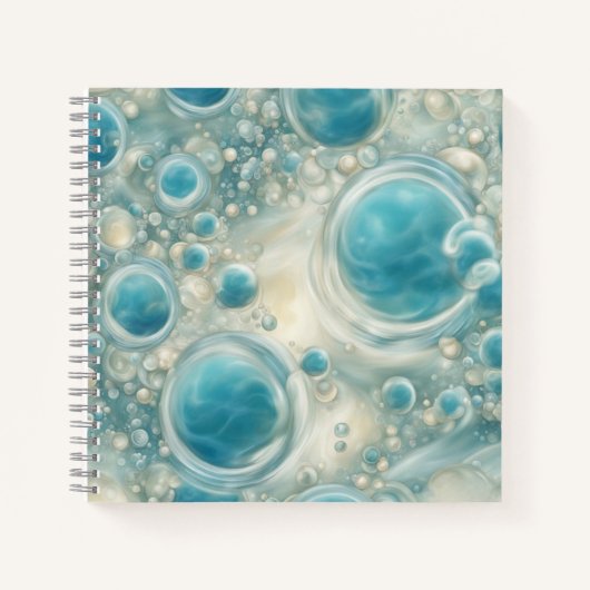 Zeepschuim Bellen Notitieboek (Voorkant)