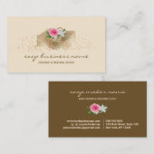 Zeepventilator, dubbelzijdig visitekaartje (Voorkant / Achterkant)