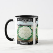 zeepverpakkingslabel kunst, bloemkool Veggies Mok (Links)