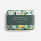 Zeepverpakkingspapier - gele citroenen flyer