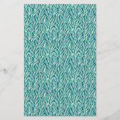 Zeepwikkelblad - abstract groen blad flyer (Voorkant)