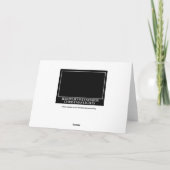 Zeer aanvallende atheïst kaart (Achterkant)