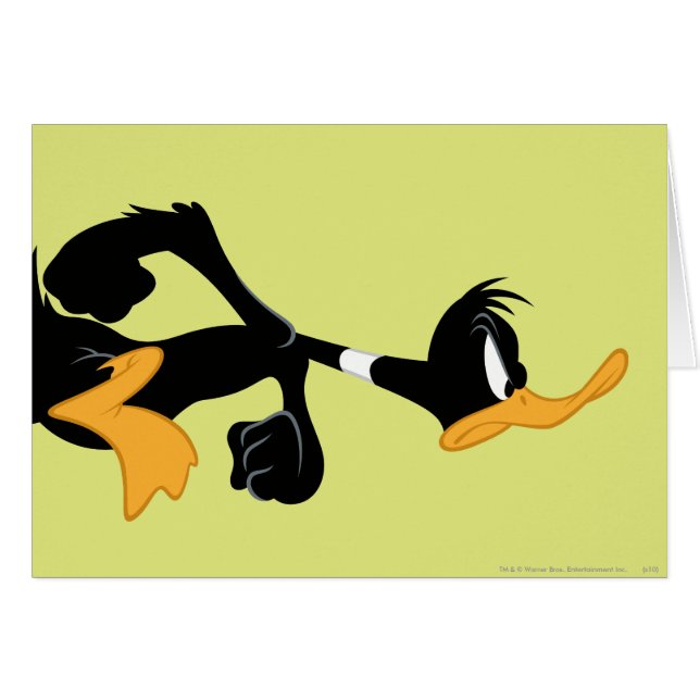Zeer angstige DAFFY DUCK™ (Voorkant Horizontaal)