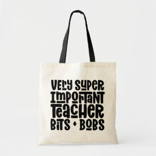 Zeer belangrijk geschenk voor moderne typografie v tote bag