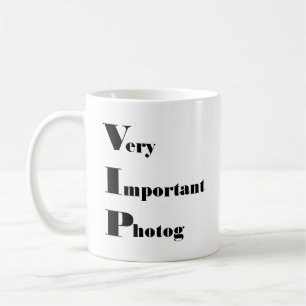 Zeer belangrijke foto koffiemok