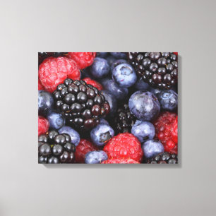 Zeer Berry Canvas Afdruk