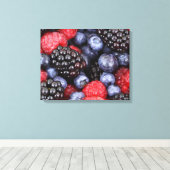 Zeer Berry Canvas Afdruk (Insitu (Houten vloer))