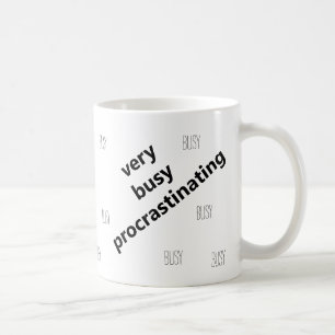 Zeer bezige, uitputtend Funny Mug Koffiemok