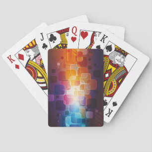Zeer cool Abstract deck van speelkaarten