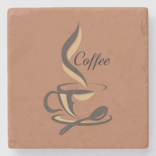 Zeer Cool en Schattig Coffee of Java Stenen Onderzetter