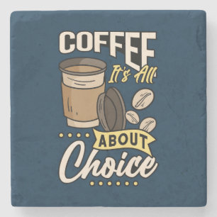 Zeer Cool en Schattig Coffee of Java Stenen Onderzetter