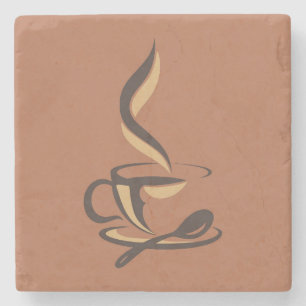 Zeer Cool en Schattig Coffee of Java Stenen Onderzetter