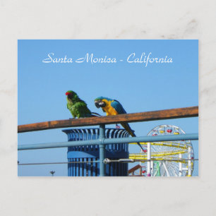 Zeer Cool Santa Monica Briefkaart! Briefkaart