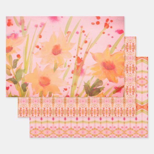 Zeer decoratief vellen inpakpapier (Set)