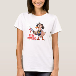 Zeer Demure Duck Lady Pirate T-shirt
