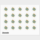 Zeer Demure Zeer Mindful Trend Demure & Mindful Ronde Sticker (Vel)
