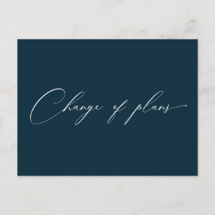 zeer elegante manuscriptverandering van plannen br briefkaart