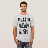 Zeer Fun Klatu Barada Nikto T-shirt (Voorkant volledig)