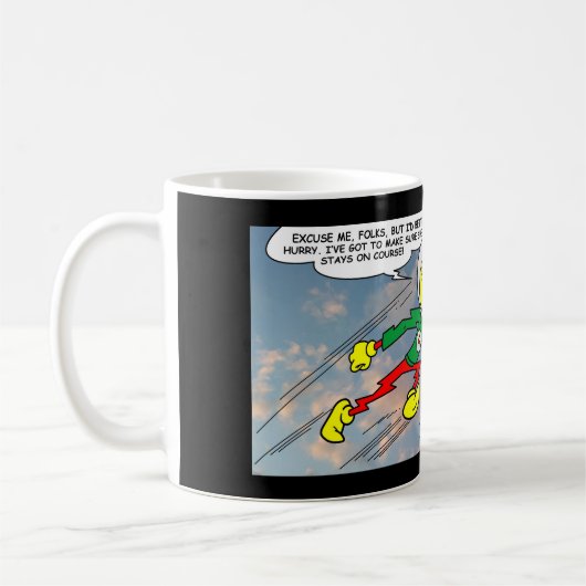 Zeer Fun Reddy Kilowatt Coffee Mok (Links)