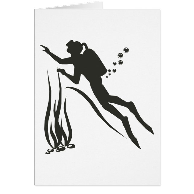 Zeer Funny SCUBA-duiker (Voorkant)