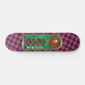 Zeer gefingeerde Amerikaanse Roulette Table Afbeel Skateboard (Horizontaal)
