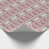 Zeer geheim cadeaupapier (Hoek)