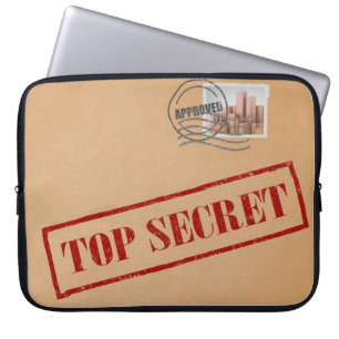 Zeer geheime enveloppen voor laptop sleeve