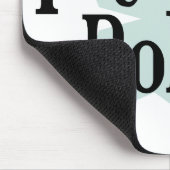 Zeer geheime internetpolitie muismat (Hoek)