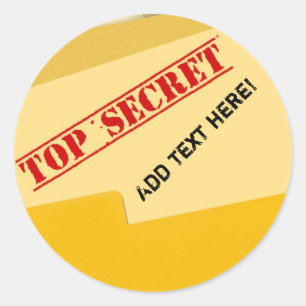 Zeer geheime stickers
