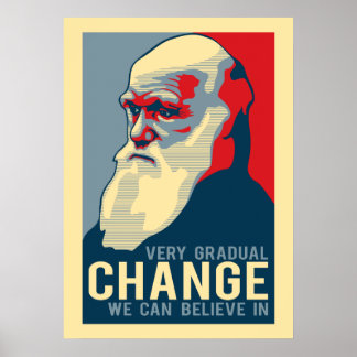 Zeer geleidelijke verandering waar we in kunnen ge poster