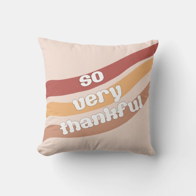 Zeer gelukkig Sierkussen (Voorkant)