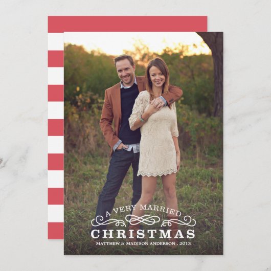 ZEER GEMARKEERDE CHRISTMAS | HOLIDAIRE FOTOKAART FEESTDAGENKAART (Voorkant / Achterkant)