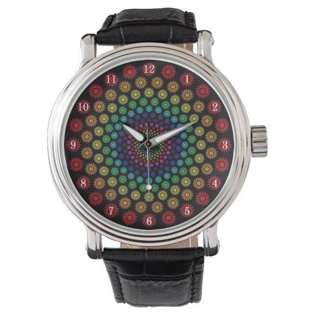 Zeer goed Fun Vortex polt Watch Horloge (Voorkant)